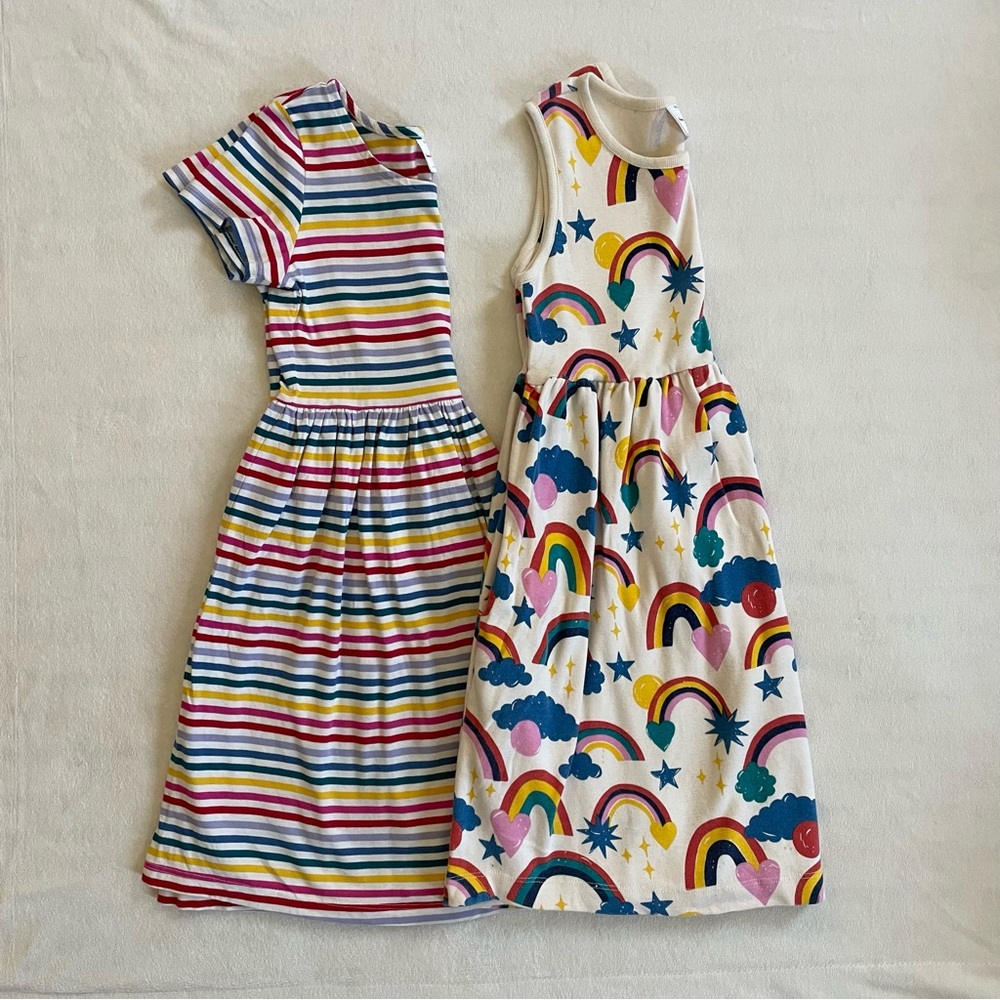 Hanna Andersson Rainbow Dress Bundle